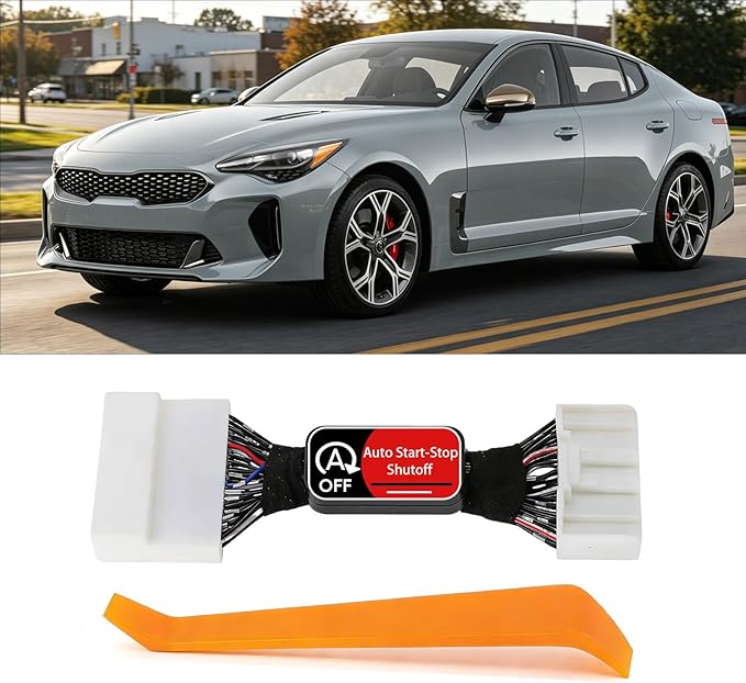 Auto Start Stop Eliminator for Kia Stinger 2018-2023 Engine Auto Stop Disabler - Plug Play/Error Free Accessories