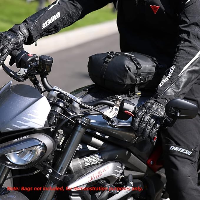 Rhinowalk Motorcycle Tank Bag/Bumper Bag Universal Saddle Bag Mounting Base