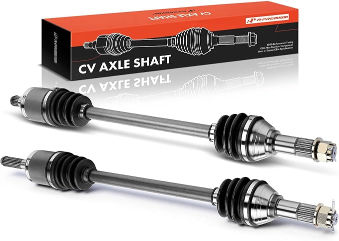 A-Premium Pair (2) Front Left and Right Side CV Axle Shaft Assembly Compatible with Can-Am Defender HD5 2017-2021, Defender (Max) HD8/HD9/HD10, Fits Standard 4x4 Models Only # 705401801, 705401802