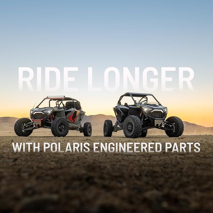 Polaris Sportsman ORV Engine Brake Drive Belt, Part 3211069 – Compatible with Specific Models of Polaris Side-by-Sides, Runs at Optimal RPMs, No Clutch Recalibration, Replace Every 1,000 Miles, Black