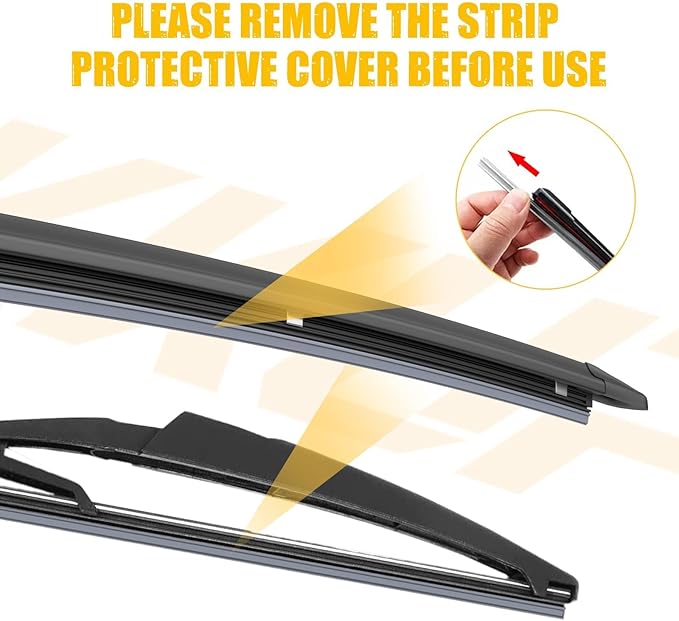MIKKUPPA 26"+17"+14" Windshield Wiper Blades Replacement for 2012-2018 Subaru Forester, 2015-2019 Subaru Outback, Front Rear Wipers Durable Stable Quiet All Season Wiper Set (Pack of 3)