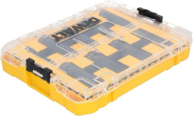 DEWALT Impact Socket Set, 3/8 Drive 9 Pcs Standard SAE Deep Socket Set, 6 point, 5/16 Inch to 3/4 Inch, Includes 1/4 inch Adapter (DWAFSFSET9)