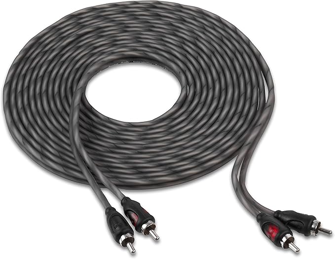 Belva True 1/0 Gauge AWG Premium CCA Complete Amplifier Wiring Kit with OFC 2-Channel RCA Cable - BAK02BL Blue
