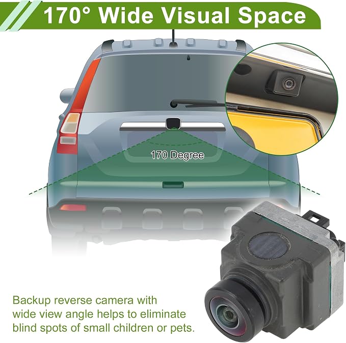 Car Park Assist Camera Rear View Backup Reverse Camera for Land Rover Discovery Sport 2015-2024 No.HK7219G590BD