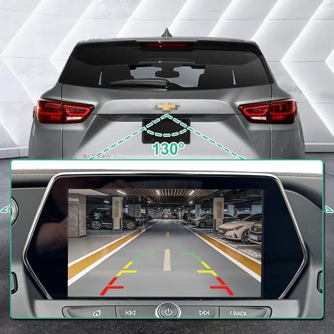 84700977 Rear View Camera for Chevrolet Blazer Equinox 2019-2022 & Chevrolet Silverado 1500 2019-2021, OE Camera Replaces 84898211, 23295906 by GreenYi