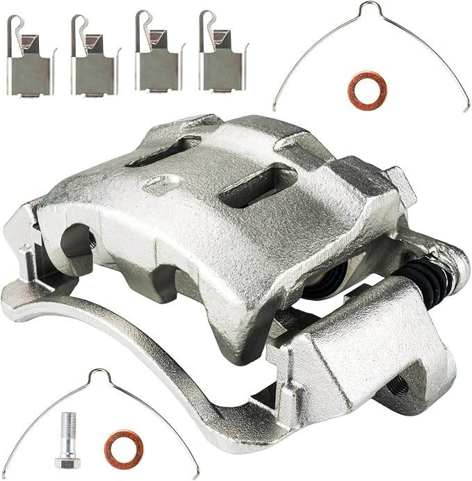 KAX Disc Brake Caliper Assembly Fit for F250 Super Duty/F350 Super Duty 1999-2004, Excursion 2000-2005, Front Left Driver Side
