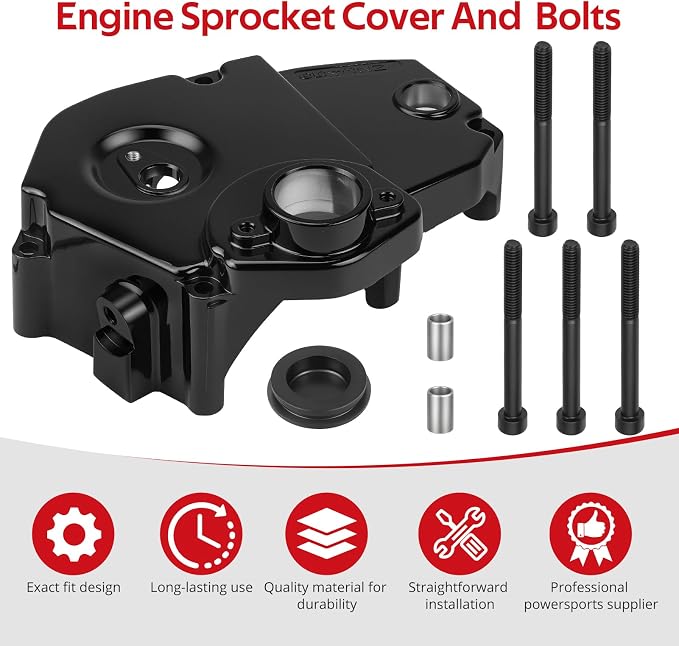 JAVIK Engine Sprocket Cover with Bolts for Suzuki GSX-R600 GSX-R750X 1996-2000 O.E.M# 11361-33E03