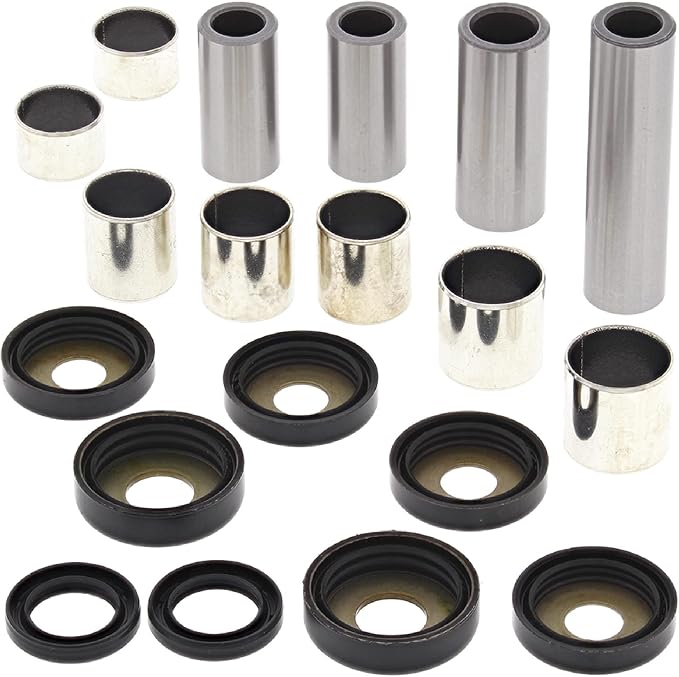 All Balls Racing Linkage Bearing Kit 27-1097 Compatible With/Replacement For Yamaha TTR125 Drum Brake 2000-2003, TTR125E Drum Brake 2003-2009, TTR125L Disc Brake 2000-2008