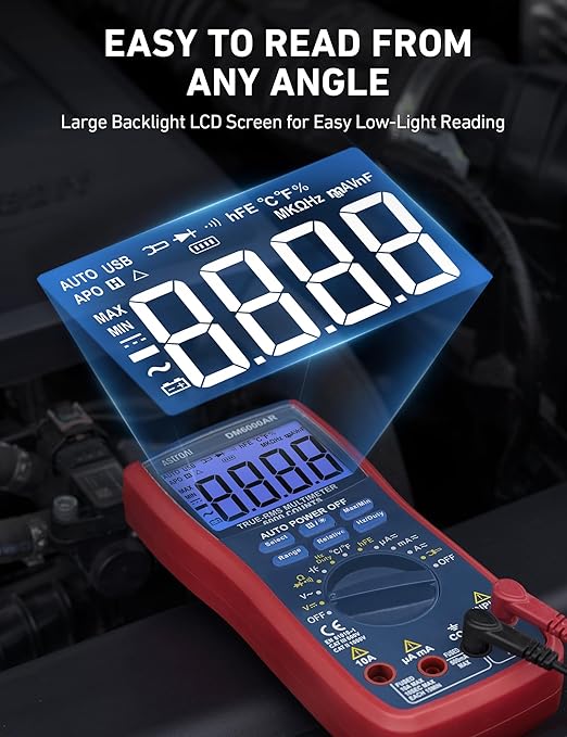 AstroAI DM6000AR Multimeter & DM200M Multimeter