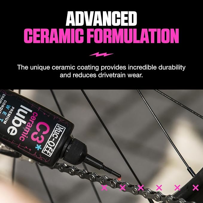 Muc-Off C3 Ceramic Wet Bike Chain Lube