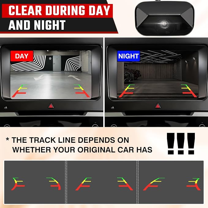 95760-2K100 Backup Camera Rear View Camera Fit for Kia Soul 2010 2011 2012 2013 Parking Park Assist Camera Replaces#957602K100,957602K100I7 95760-2K100-I7