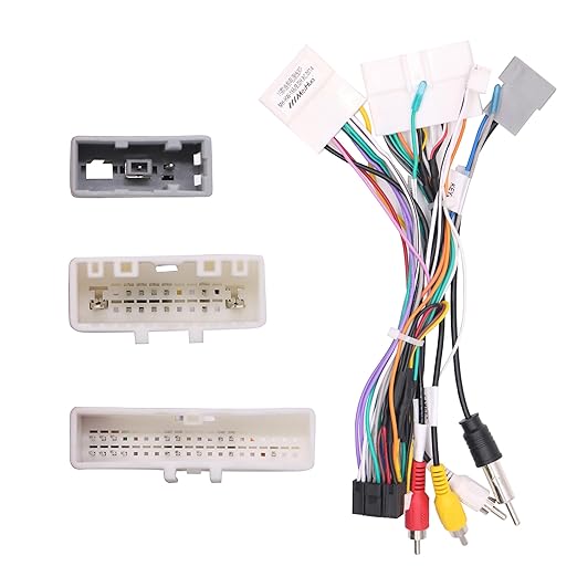 16pin Car Stereo Radio Power Retrofit Wiring Harness Cable Adapter fits for Nissan Qashqai X-Trail 2019 2020 2021