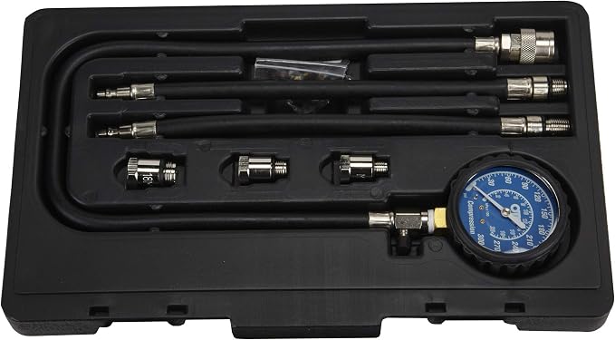 OTC 5606 Compression Tester Kit - Ideal Kit for Compression Testing on Gasoline Engines, Including Domestic/Import Cars, Trucks, Suvs, and Vans, Motorcycles, ATVs/UTVs, Watercraft, and Small Engine