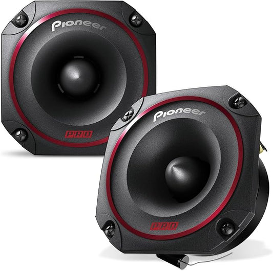 PIONEER P.R.O. Series TS-B351PRO 3.5” Tweeters (Pair) – 250W Max, Perfect for high-SPL Builds and pro-Level car Audio, Bullet Style Tweeter