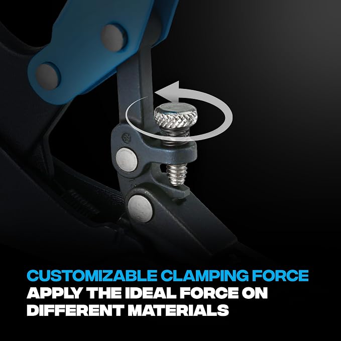 OX Pro Auto-Adjust Curve Jaw Pliers, 6 in - Soft Grip | Auto-adjusting pivot mechanism, serrated curved jaws, bi-material handle - ideal for plumbing, automotive & mechanical work