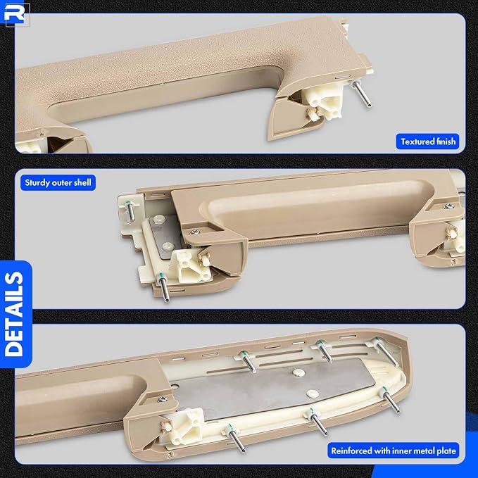Left Driver & Right Passenger Side Armrest Repair Kit Fit for Chevy Silverado 1500 2500HD 3500HD 2010-2014 For GMC Sierra 1500 2500 HD 3500 HD 2010-2014 Door Panel with Release Handle Below Armrest