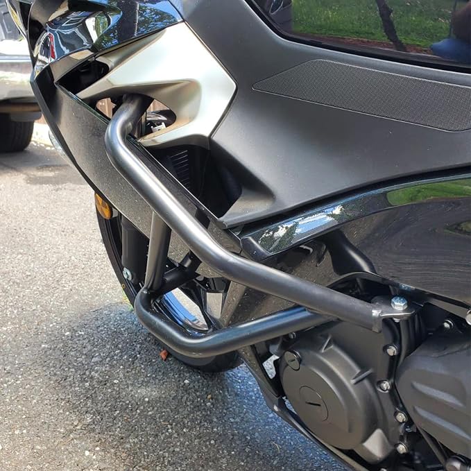 Motorcycle Engine Guard Highway Crash Bar Fit for Ninja 500 2024-2026 Ninja400 2018-2026 Ninja250 2018-2021 Stunt Cage Bumper Frame Falling Protector