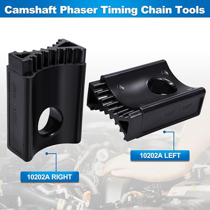 Toolwiz 3.6 Pentastar Timing Tool Kit for 2011 to 2019 Chrysler Dodge Jeep Grand Cherokee Wrangler 3.6L Engine Camshaft Phaser Timing Chain Tools 10200A+10202+10369A 6 PCS Camshaft Locking Set