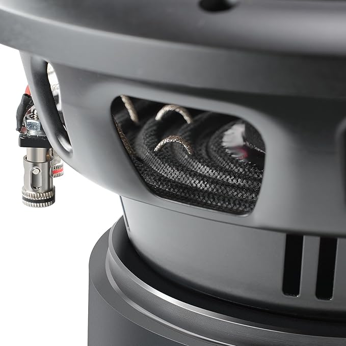 Seventour 8" 700W Max Power Dual 4 Ohm Car Subwoofer,Dual Voice Coil High-Strength Dual Magnets,Foam Surround for Vehicle Stereo Sound System (8" - Dual 4 Ohm)