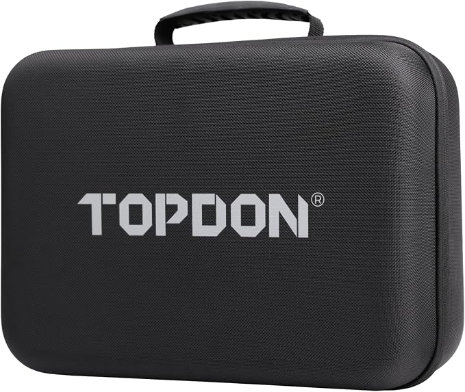 TOPDON ONE Protective Case Storage Bag for ONE OBD2 Scanner, for 10.1" Bidirectional Scan Tool