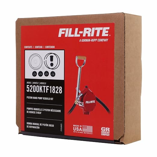 Fill-Rite 5200KTF1828 Repair Kit for 5200 Series Piston Hand Pumps