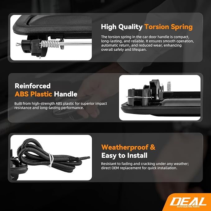 Deal Tailgate Handle Backup Camera w/Key Hole Compatible with Ford 04-14 F150 08-16 F250/F350/F450/F550 Super Duty 07-10 Explorer Sport Trac 06-14 Mark LT Rear View Camera w/Power Cable RCA Plug