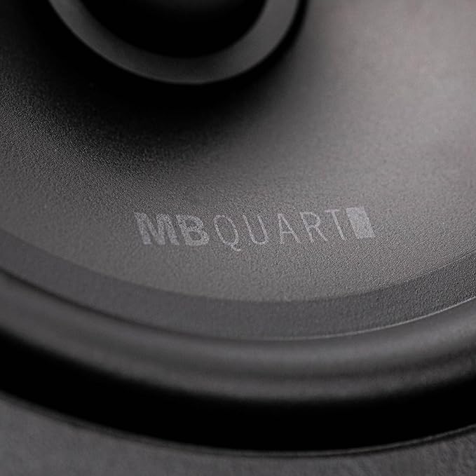 MB Quart Discus High-Performance 3.5" 2-Way Car Audio Component Speaker System, 70W Peak Power, 35W RMS, 4 Ohm, and 88db Sensitivity