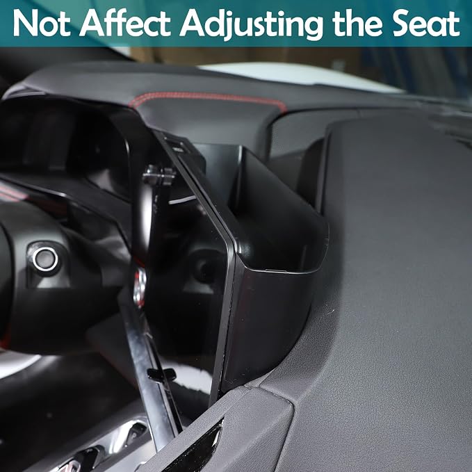 Dash Tray Center Console Dash Storage Tray Fit for Corvette C8 Stingray 2020 2021 2022 2023-2025, Insert Organizer Brings Well-Organized Storage Space, Console Dashboard Organizer, Holds a U.S. Patent