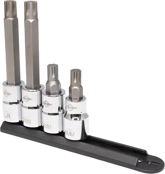 Mayhew Tools 16052 Ribe Insert Socket Bit Set, 4-Piece