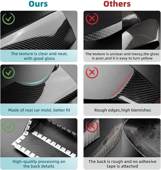 Real Carbon Fiber Steering Wheel Button Frame Covers - for Corvette C8 2020 2021 2022 2023 2024 2025 Carbon Fiber Accessories, Durable Anti-Scratch Protective Accessories (Red)