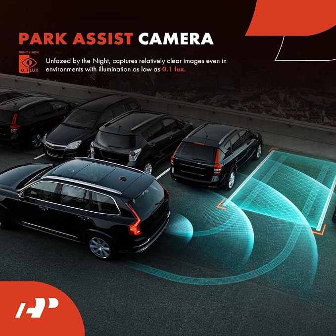 A-Premium Park Assist Camera Rear View Backup Reverse Camera Compatible with Select Honda Models - 2007 2008 2009 2010 2011 CR-V CRV - Replace# 39530SWAE01