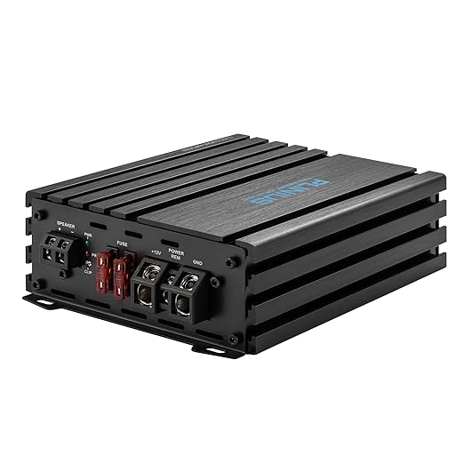 PLINIUS PHF1000D car Audio Amplifier Monoblock Class D MOSFER 1000 watts RMS Remote Subwoofer Level Control