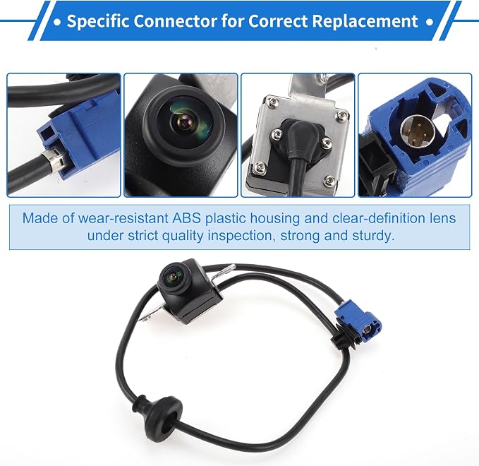 1 Pcs Rear View Camera for Tesla Model S Model x 2017-2023 License Plate Park Assist Camera Backup Reverse Camera Replace No.1061269-00-C