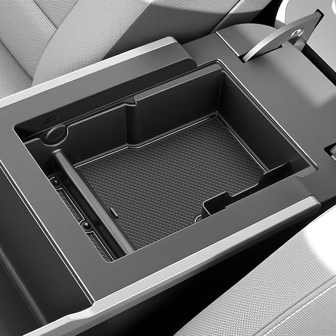 SKTU for 2025 2026 2027 GMC Terrain Center Console Organizer for 2025 2026 2027 GMC Terrain Console Tray [Large Capacity] GMC Terrain 2025 2026 2027 Accessories ABS Console Organizer-Durable
