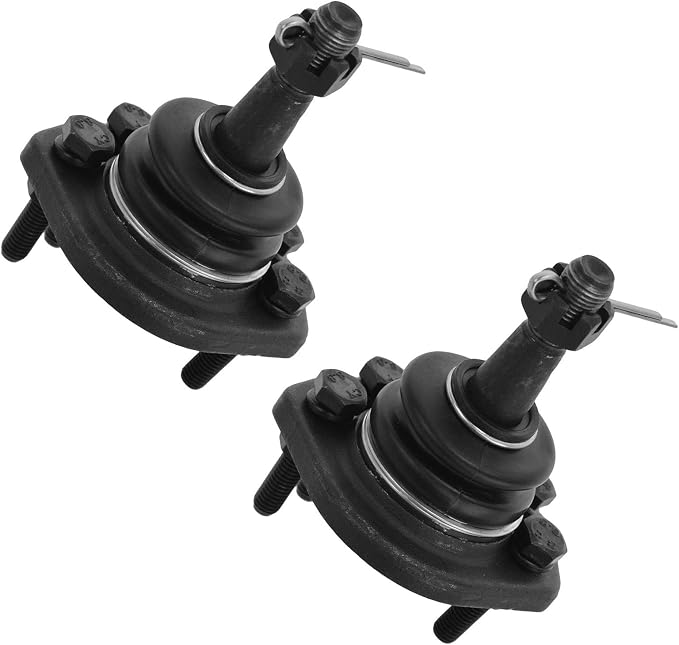TRQ Front Upper Ball Joint Set Compatible with 1984-1996 Chevrolet Corvette