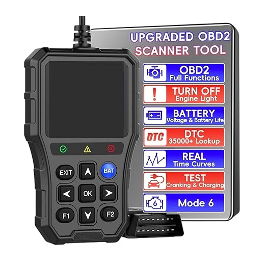 Automobile Fault Detector, OBD2 Scanner Diagnostic Tool Check Engine Light Vehicle Code Reader Car Fault Code Scanner