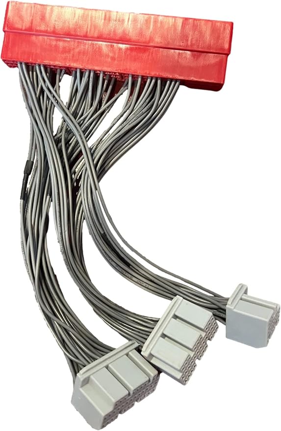 OBD2B to OBD2A Jumper Harness Conversion Adapter Compatible With 1996-1998 Honda Civic or 1996-1999 Acura Integra ECU to 1999-2001 Honda Civic or 2000-2001 Acura Integra