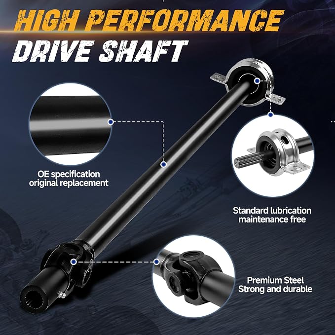Rear Propeller Drive Shaft Prop Fit for Polaris RZR XP 1000 2014-2017, OE 1333424