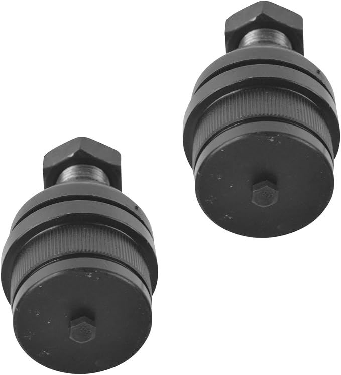 TRQ Front Lower Ball Joint Set Compatible with 70-91 Chevrolet 72-99 Dodge 72-96 Ford GMC 71-80 International 72-91 Jeep 75-81 Plymouth