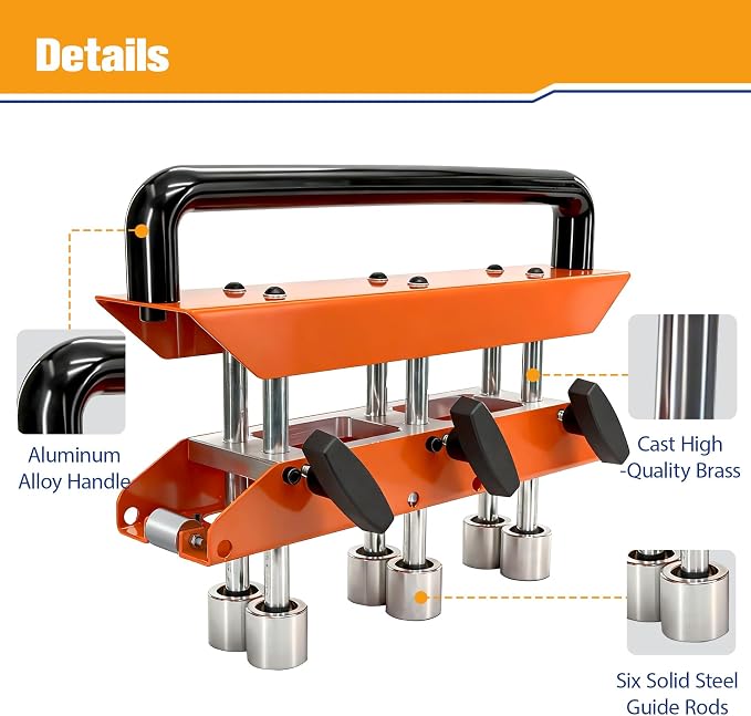 Metal Sheet Rollers,Bending Tools,Dual Station Sheet Roller for 0-90° Bending Range,3 station edge roller for various metal roofing materials ranging from 0.5 to 5 in (13-130 mm)-4Year Warranty