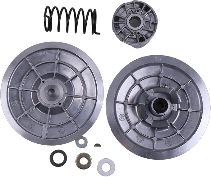 Secondary Driven Clutch Kit J55-G6260-00-00 J55-G6270-02-00 J55-46322-09-00 Compatible for Yamaha Gas Golf Cart G2 G3 G5 G8 G9 G11 G14 G16 G20 G21 G22 G23 G27 G28