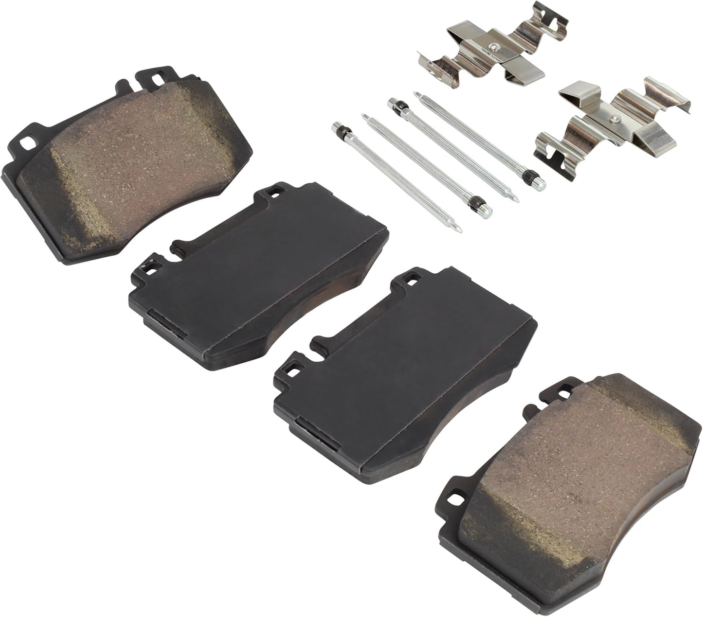 Premium Ceramic Front Brake Pads (1001-0847C) Compatible with 1999-2012 Mercedes-Benz (CL500/CL55 AMG/CL600/CLS500/CLS550/E500/E55 AMG/G500/ML430/ML500/ML55 AMG/S430/S500/S55 AMG/S600)