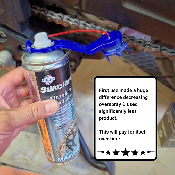 Oinker® Chain Lube Applicator Tool for [520 & 420 Chain Size] – Mess-Free, Precise Lubrication for Motorcycles