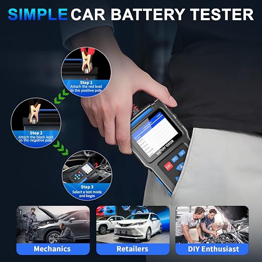 12 Volt Test Light Automotive, Power Circuit Probe Kit & Battery Load Tester 12v Automotive, Car Battery Tester