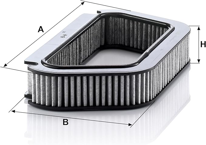 Mann Filter CUK 4136 Cabin Filter With Activated Charcoal for select Audi models