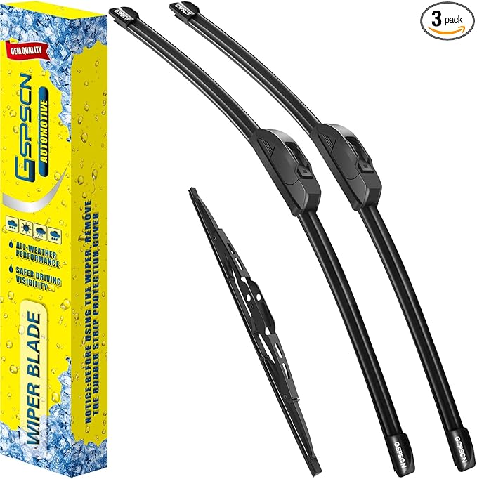 GSPSCN 3 Wipers Replacement for Jeep Liberty 2007 2006 2005 2004 2003 2002 Original Equipment Windshield Wiper Blades 19"+19"+11" (set of 3) J hook