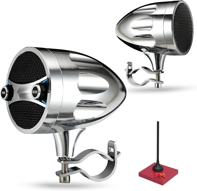 Motorcycle Speakers Motorcycle Bluetooth Speakers Motorcycle Speakers Bluetooth Waterproof Motorcycle Radio ATV Utv Sound System RZR Speakers Golf cart Stereo System Jet ski Speakers Sound bar