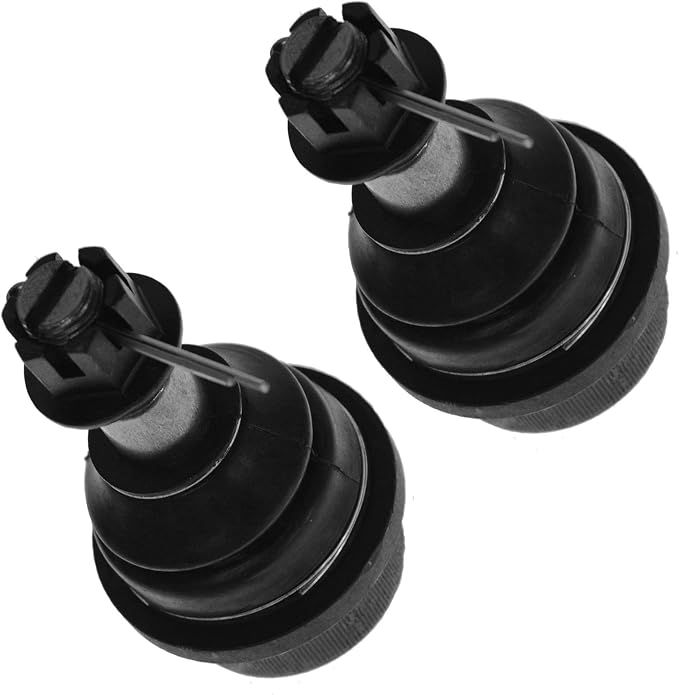 TRQ Front Lower Left and Right Ball Joint Set Compatible with 99-04 Chevrolet Silverado 2500 01-10 Silverado 2500 HD 01-06 3500 07-10 3500 HD 01-10 Suburban 03-09 Hummer H2