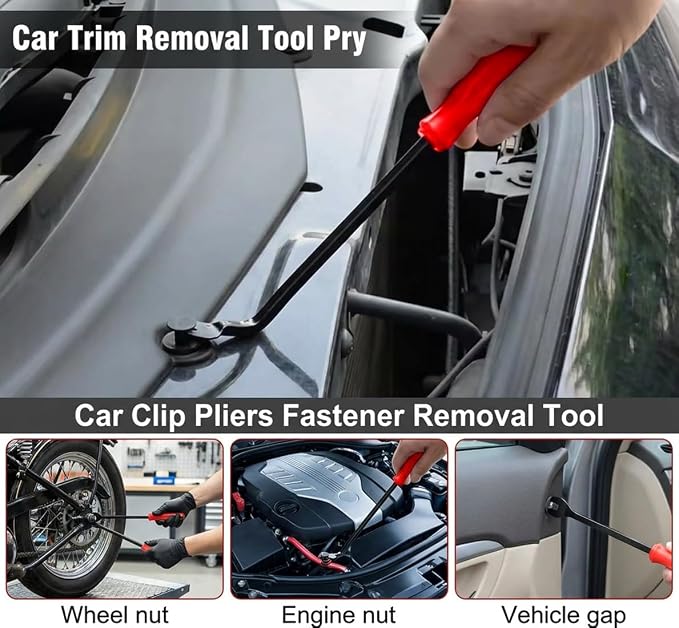 8 PCS Electrical Disconnect Pliers - Fuel Line Disconnect Tool Set, Automotive Electrical Terminal Connector Separator Removal Tool