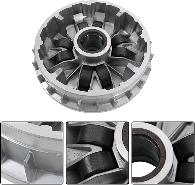 GXYWADY Primary CVT Clutch 21300-004-0000 503-01124 324700007 Replacement for HiSUN 550 750 UTV ATV MASSIMO HS 700